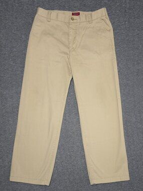 Merona The Ultimate Khaki Classic Fit Light Tan Pants 33x30